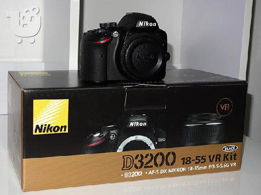 Excellent Nikon D D3200 24.2 MP Digital SLR Camera - Black